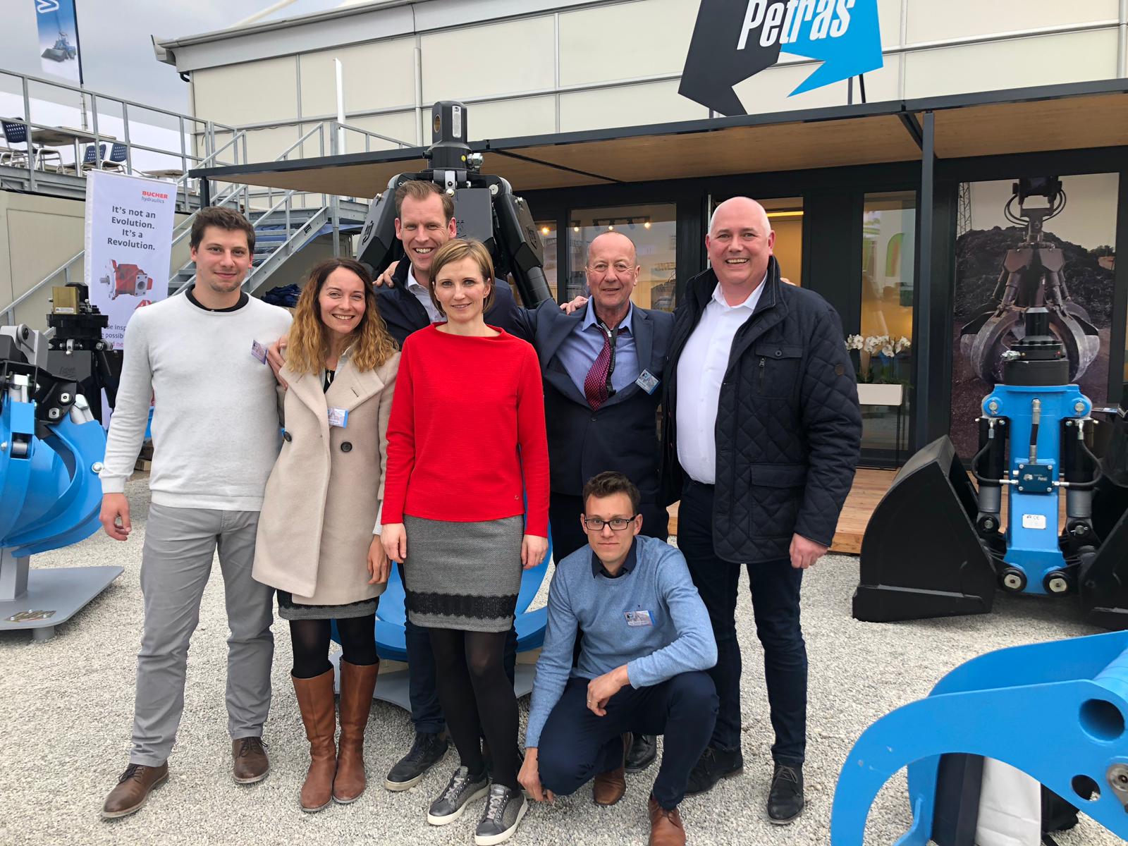 Hydraulika Petráš na výstavě Bauma 2019